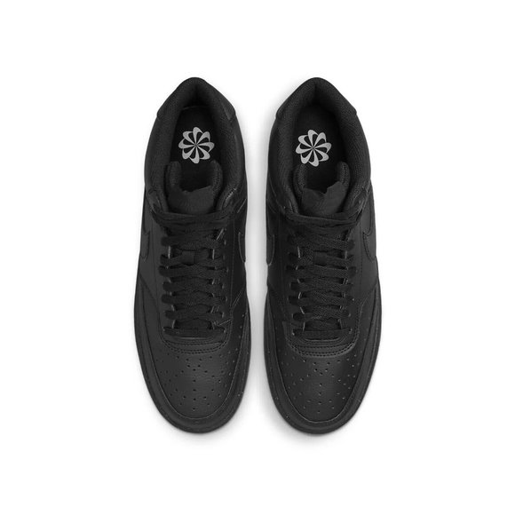 Nike Mens Court Vision Mid Black/Black NN Basketball Shoes, DN3577-003 - Picture 5 of 9